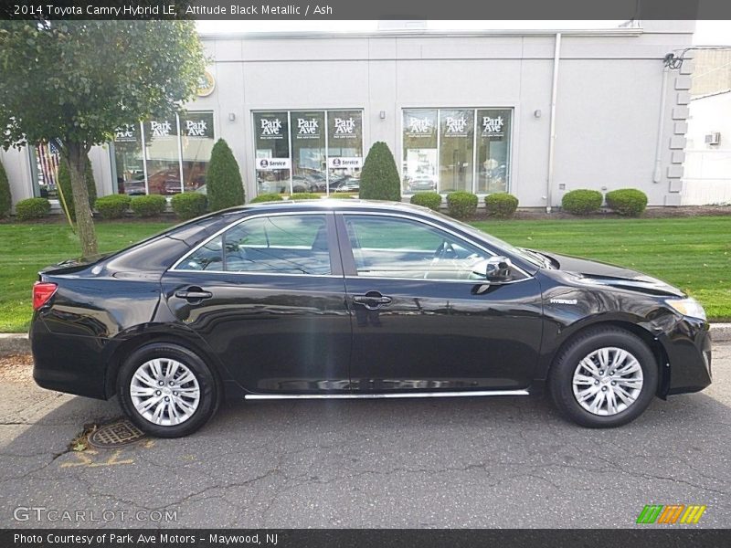 Attitude Black Metallic / Ash 2014 Toyota Camry Hybrid LE
