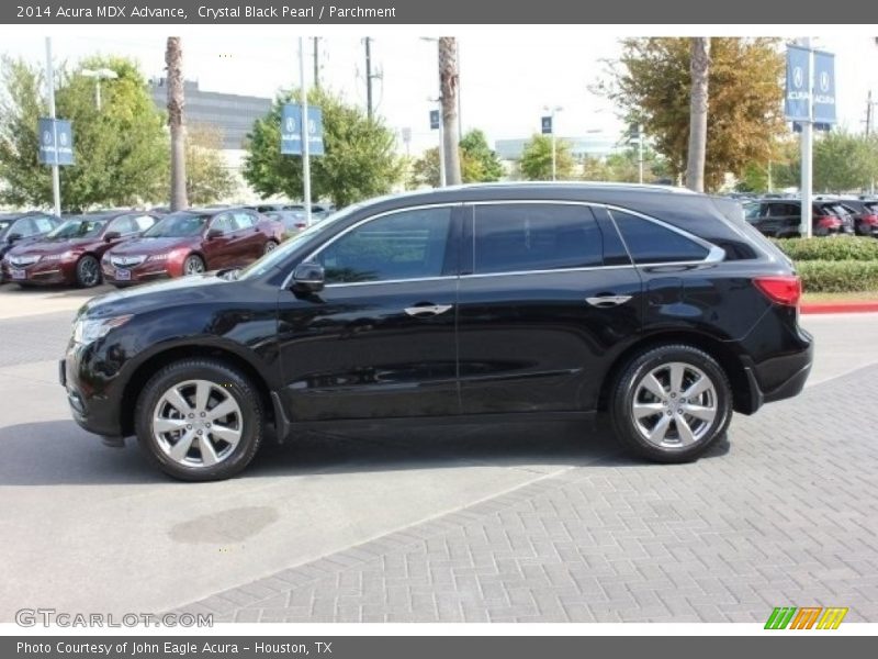 Crystal Black Pearl / Parchment 2014 Acura MDX Advance