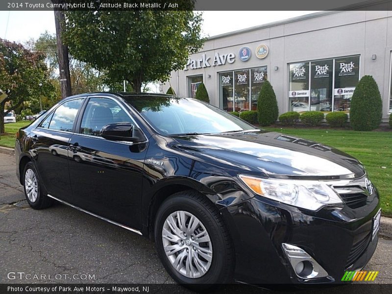 Attitude Black Metallic / Ash 2014 Toyota Camry Hybrid LE