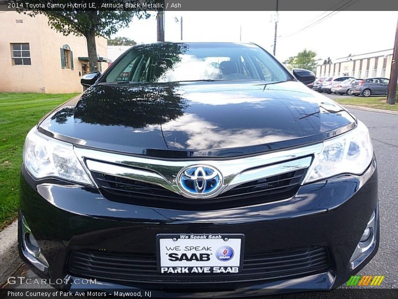 Attitude Black Metallic / Ash 2014 Toyota Camry Hybrid LE
