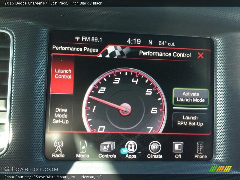 Pitch Black / Black 2016 Dodge Charger R/T Scat Pack