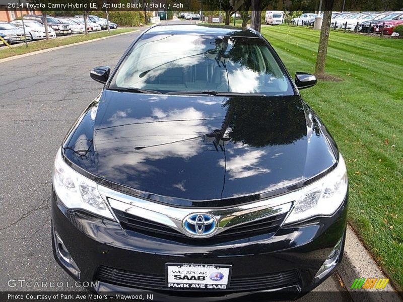 Attitude Black Metallic / Ash 2014 Toyota Camry Hybrid LE