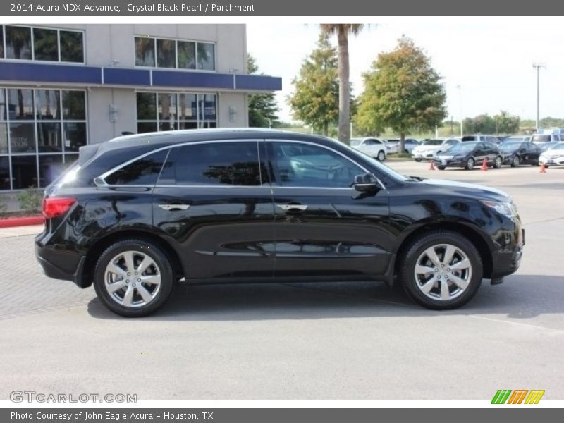 Crystal Black Pearl / Parchment 2014 Acura MDX Advance