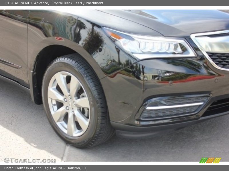 Crystal Black Pearl / Parchment 2014 Acura MDX Advance