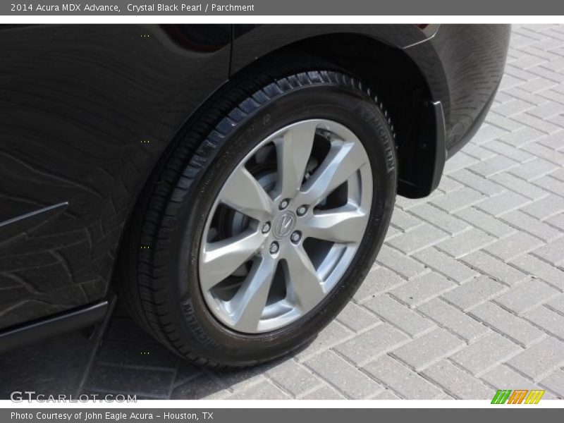 Crystal Black Pearl / Parchment 2014 Acura MDX Advance