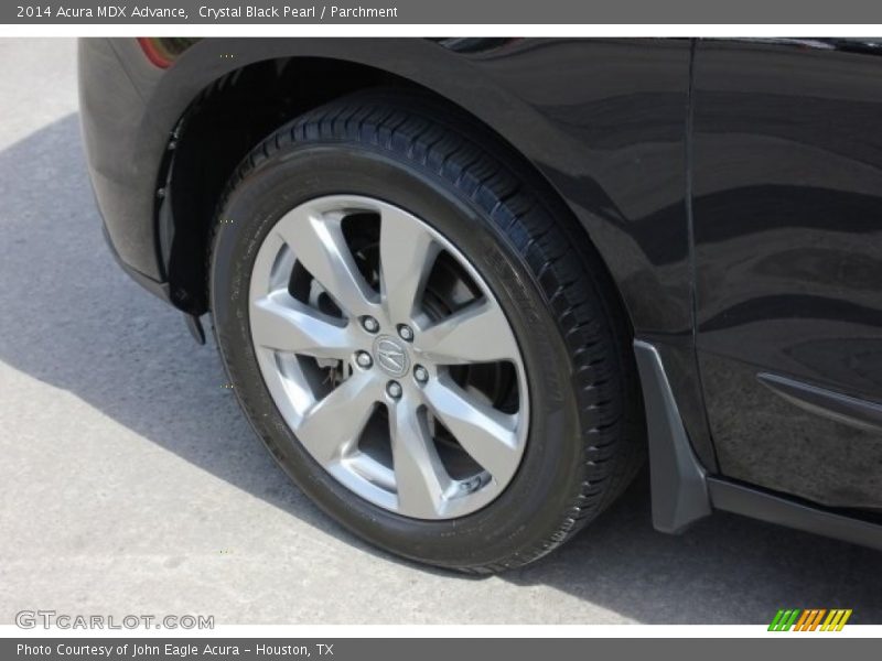 Crystal Black Pearl / Parchment 2014 Acura MDX Advance
