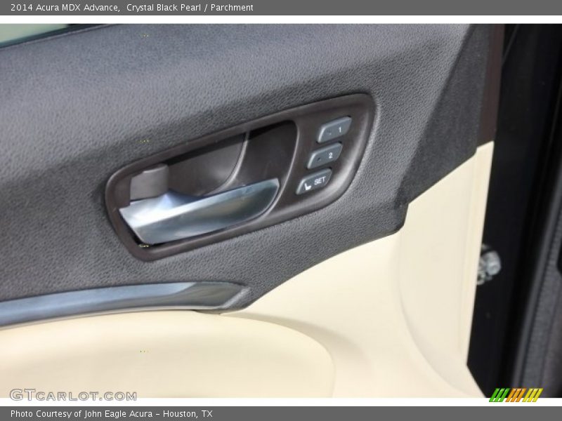 Crystal Black Pearl / Parchment 2014 Acura MDX Advance