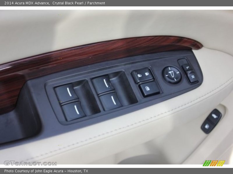 Crystal Black Pearl / Parchment 2014 Acura MDX Advance