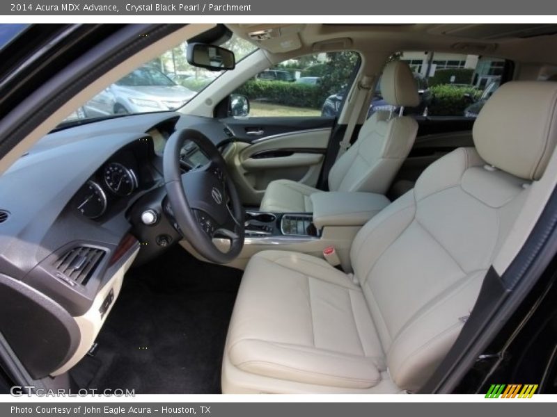 Crystal Black Pearl / Parchment 2014 Acura MDX Advance
