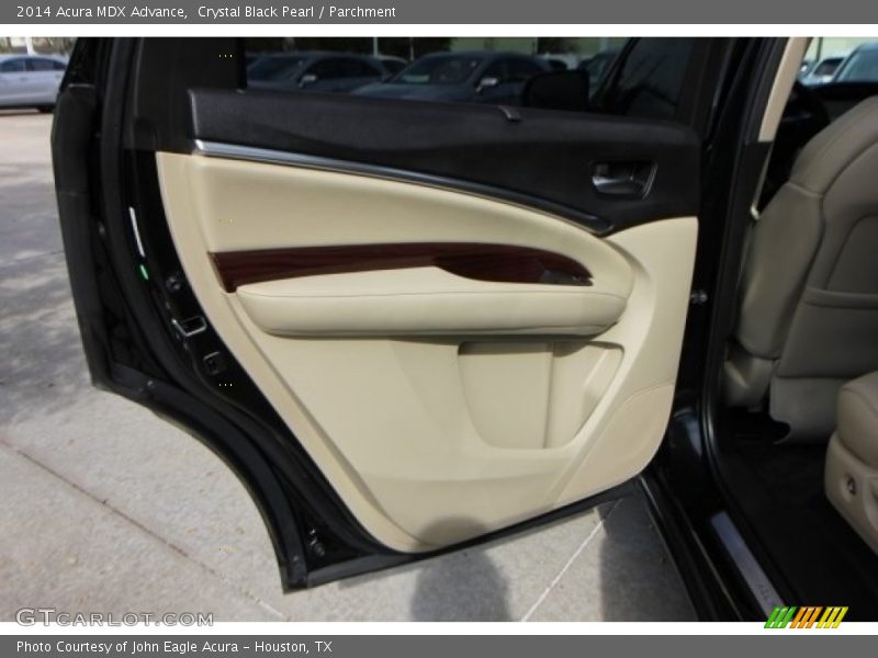 Crystal Black Pearl / Parchment 2014 Acura MDX Advance