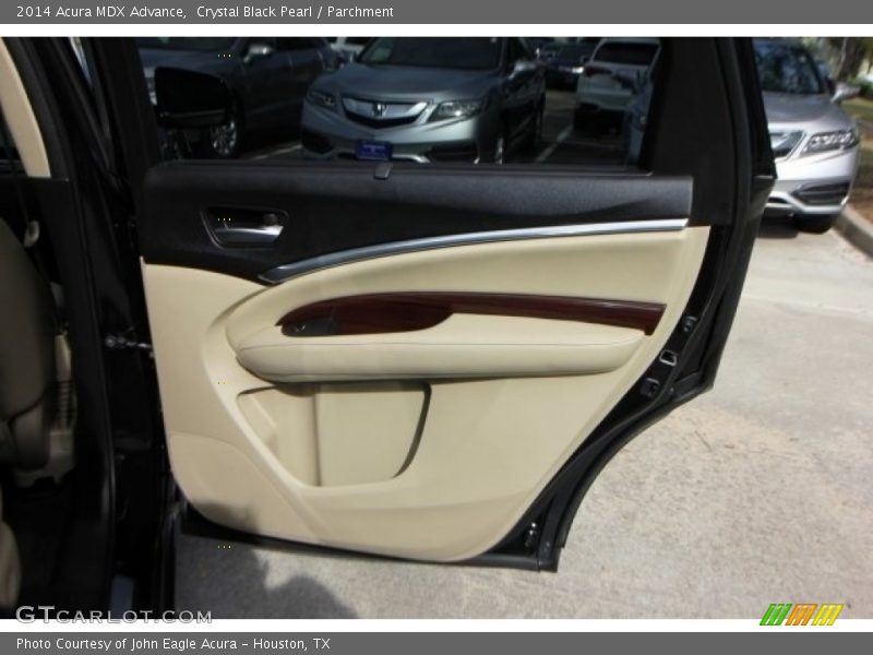 Crystal Black Pearl / Parchment 2014 Acura MDX Advance