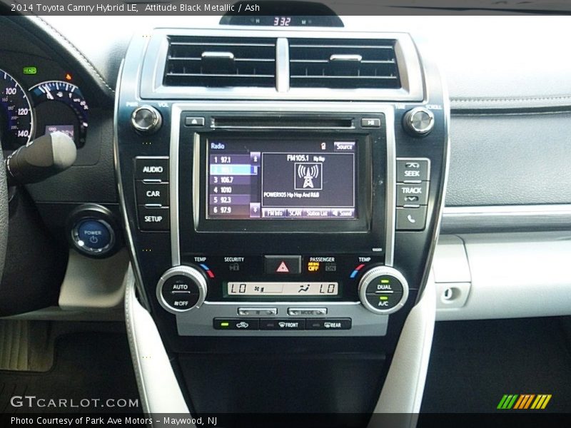 Attitude Black Metallic / Ash 2014 Toyota Camry Hybrid LE