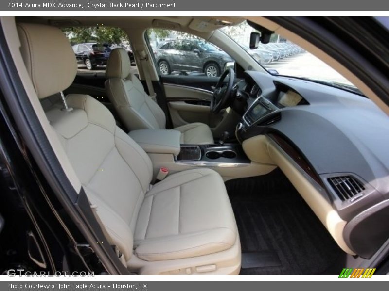 Crystal Black Pearl / Parchment 2014 Acura MDX Advance