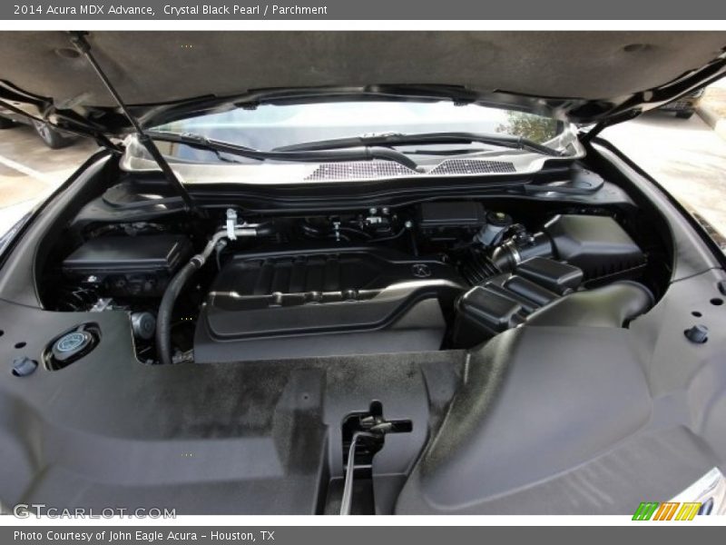 Crystal Black Pearl / Parchment 2014 Acura MDX Advance