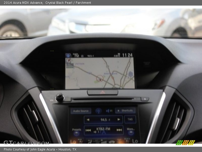 Crystal Black Pearl / Parchment 2014 Acura MDX Advance