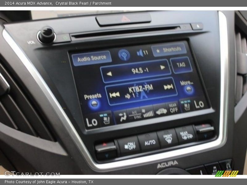 Crystal Black Pearl / Parchment 2014 Acura MDX Advance