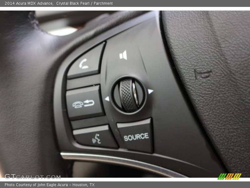 Crystal Black Pearl / Parchment 2014 Acura MDX Advance