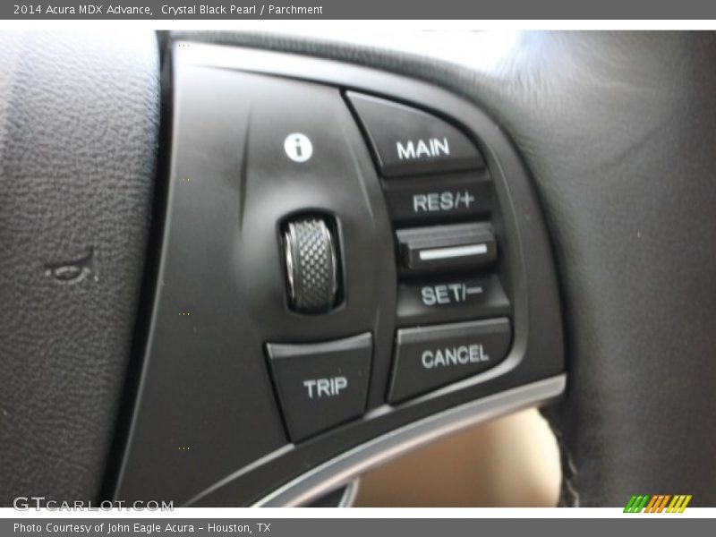Crystal Black Pearl / Parchment 2014 Acura MDX Advance