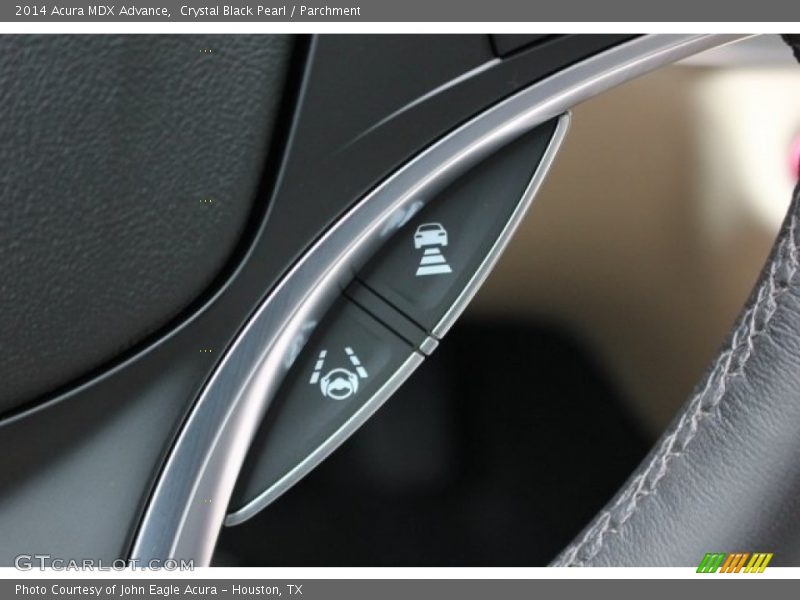Crystal Black Pearl / Parchment 2014 Acura MDX Advance