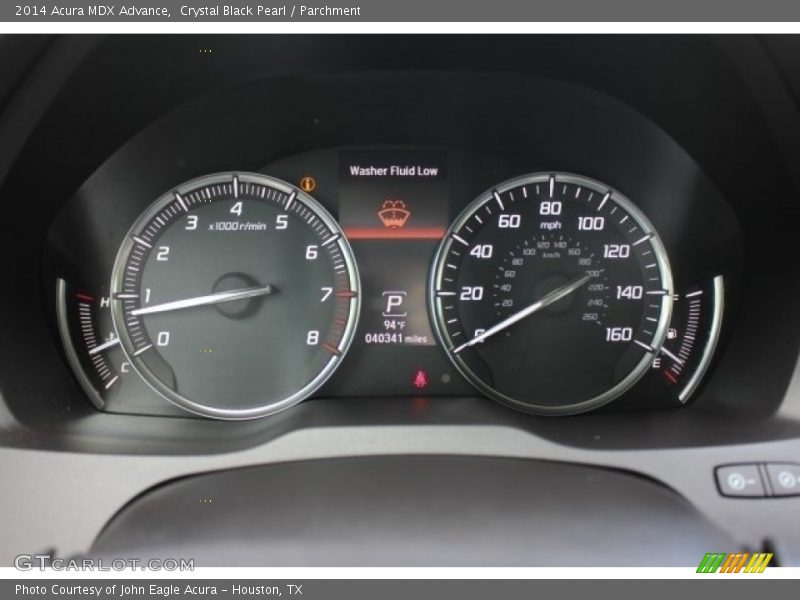 Crystal Black Pearl / Parchment 2014 Acura MDX Advance