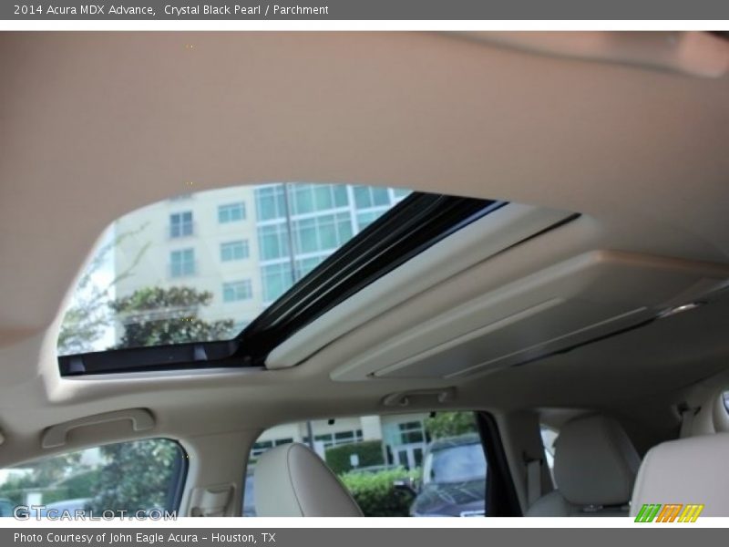 Crystal Black Pearl / Parchment 2014 Acura MDX Advance