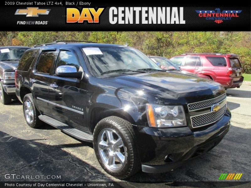 Black / Ebony 2009 Chevrolet Tahoe LTZ 4x4