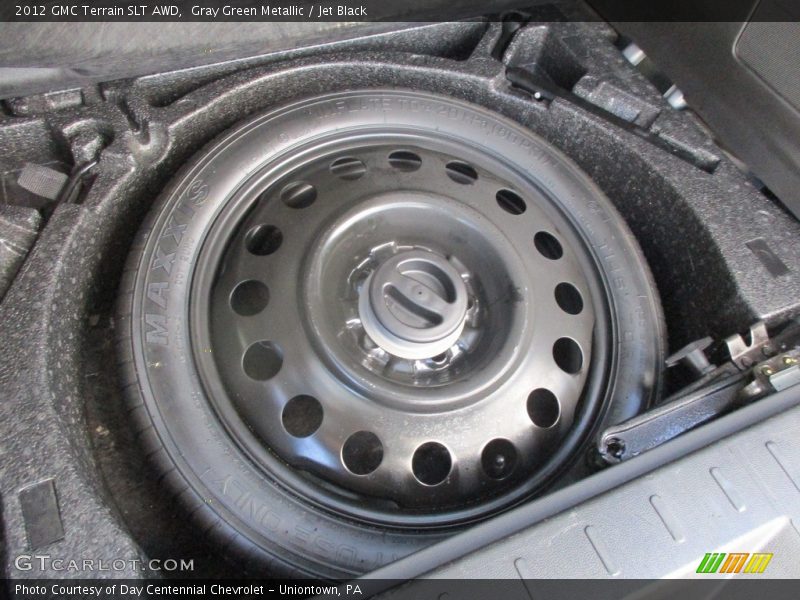 Gray Green Metallic / Jet Black 2012 GMC Terrain SLT AWD