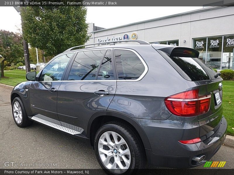 Platinum Gray Metallic / Black 2013 BMW X5 xDrive 35i Premium