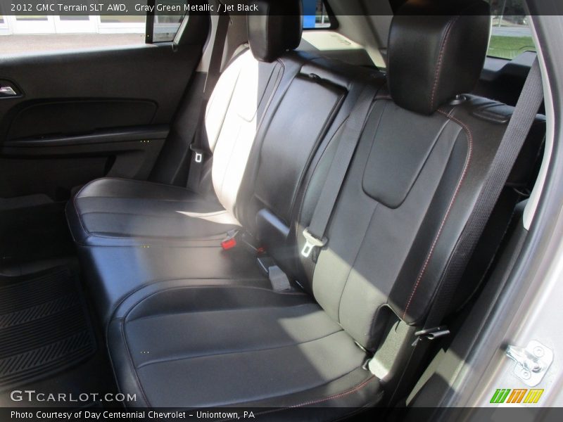 Gray Green Metallic / Jet Black 2012 GMC Terrain SLT AWD