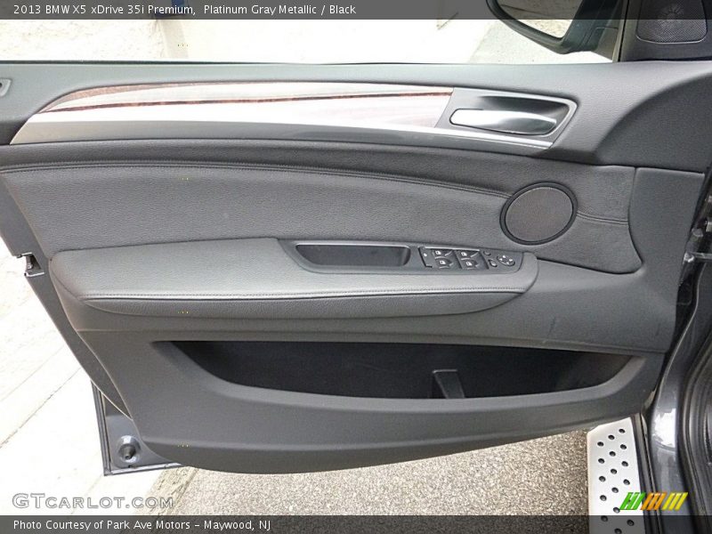 Platinum Gray Metallic / Black 2013 BMW X5 xDrive 35i Premium