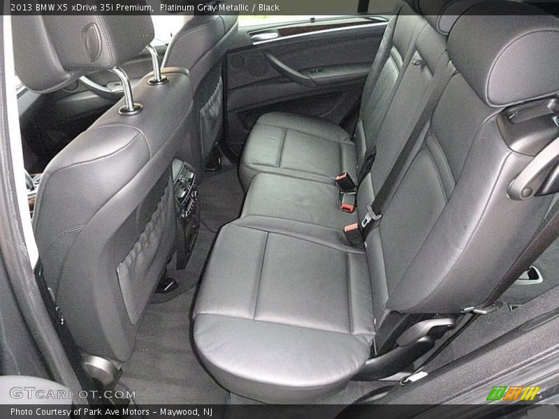 Platinum Gray Metallic / Black 2013 BMW X5 xDrive 35i Premium
