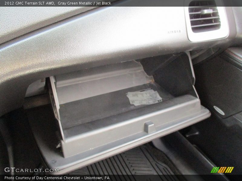 Gray Green Metallic / Jet Black 2012 GMC Terrain SLT AWD