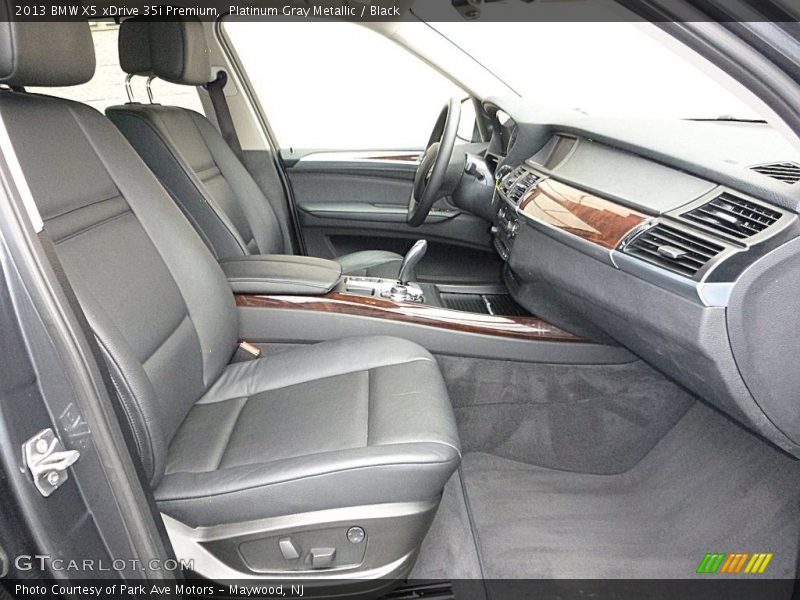 Platinum Gray Metallic / Black 2013 BMW X5 xDrive 35i Premium