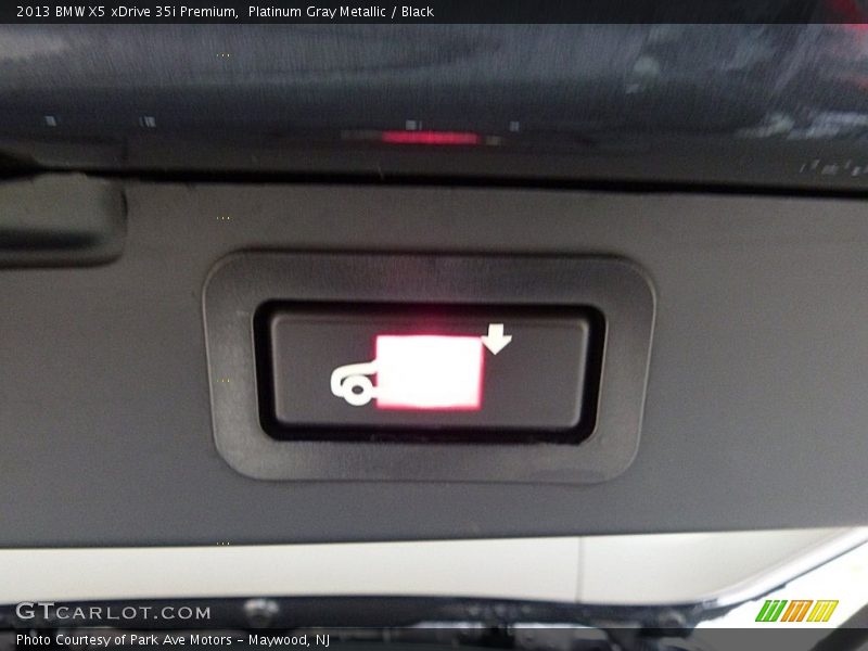 Platinum Gray Metallic / Black 2013 BMW X5 xDrive 35i Premium