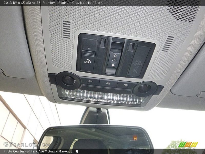 Platinum Gray Metallic / Black 2013 BMW X5 xDrive 35i Premium
