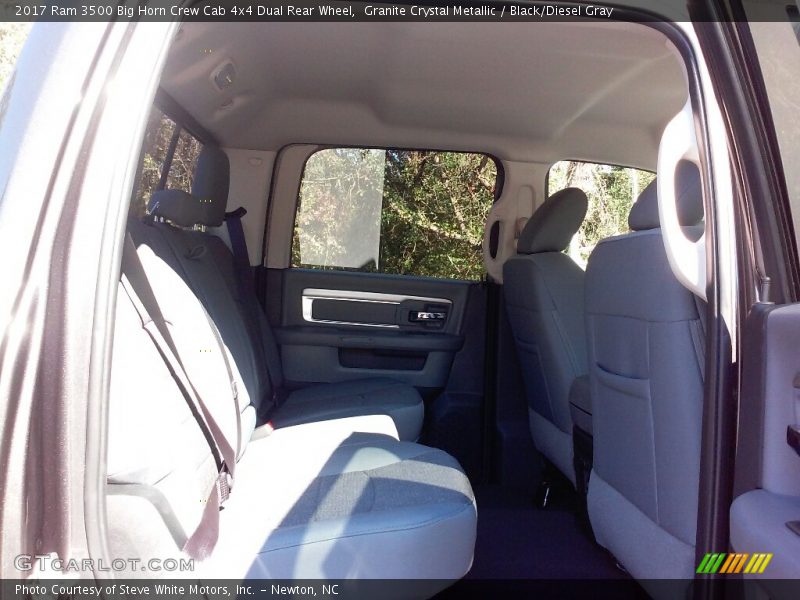 Granite Crystal Metallic / Black/Diesel Gray 2017 Ram 3500 Big Horn Crew Cab 4x4 Dual Rear Wheel