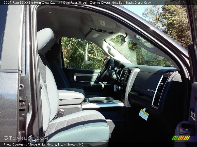 Granite Crystal Metallic / Black/Diesel Gray 2017 Ram 3500 Big Horn Crew Cab 4x4 Dual Rear Wheel