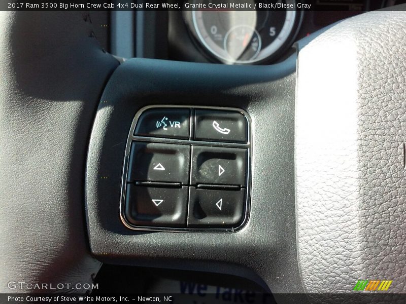 Granite Crystal Metallic / Black/Diesel Gray 2017 Ram 3500 Big Horn Crew Cab 4x4 Dual Rear Wheel