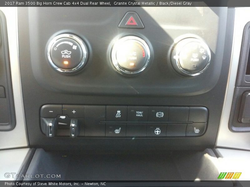 Granite Crystal Metallic / Black/Diesel Gray 2017 Ram 3500 Big Horn Crew Cab 4x4 Dual Rear Wheel