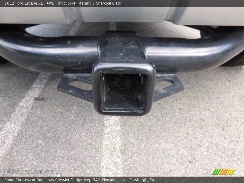 Ingot Silver Metallic / Charcoal Black 2012 Ford Escape XLT 4WD