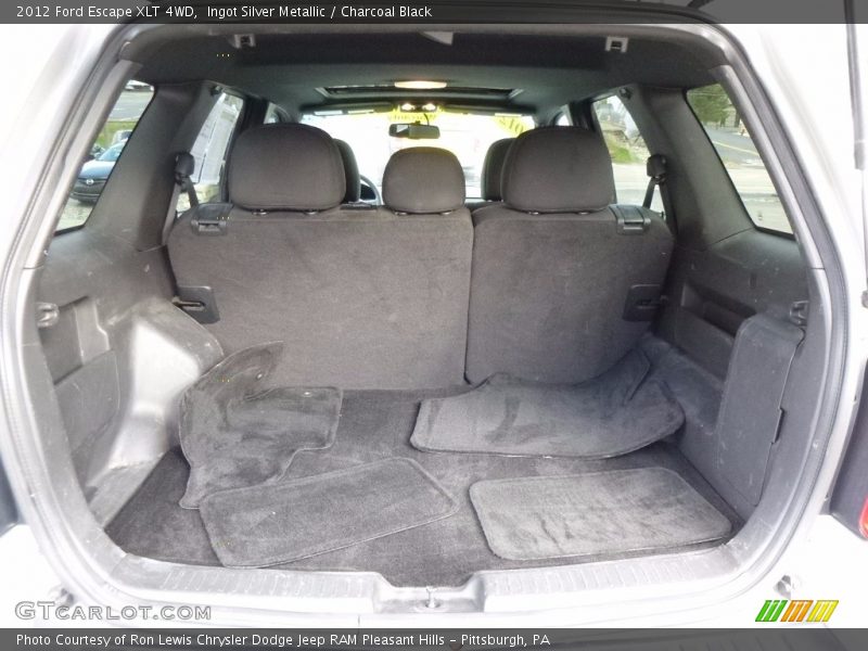 Ingot Silver Metallic / Charcoal Black 2012 Ford Escape XLT 4WD