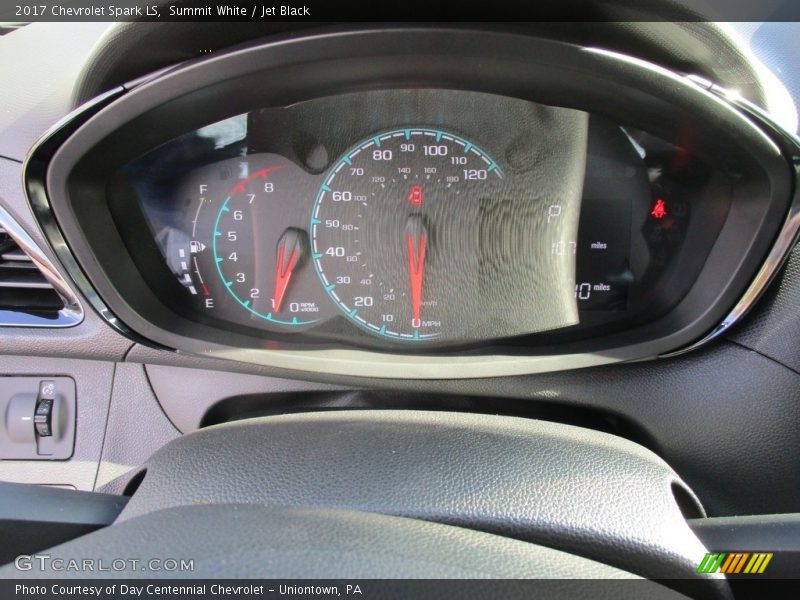 Summit White / Jet Black 2017 Chevrolet Spark LS