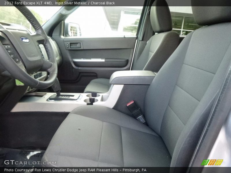 Ingot Silver Metallic / Charcoal Black 2012 Ford Escape XLT 4WD