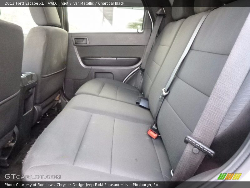 Ingot Silver Metallic / Charcoal Black 2012 Ford Escape XLT 4WD