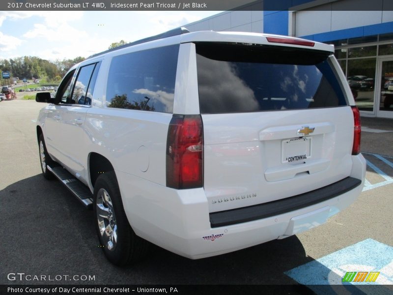 Iridescent Pearl Tricoat / Jet Black 2017 Chevrolet Suburban LT 4WD