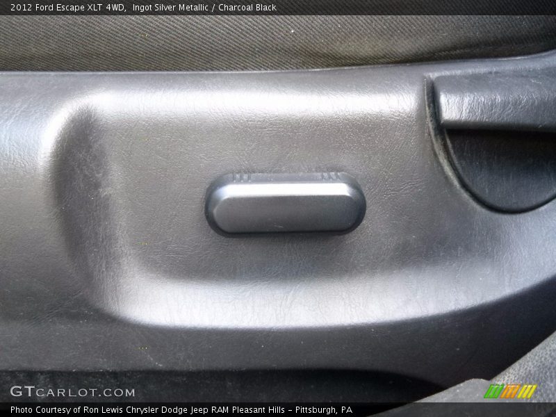 Ingot Silver Metallic / Charcoal Black 2012 Ford Escape XLT 4WD