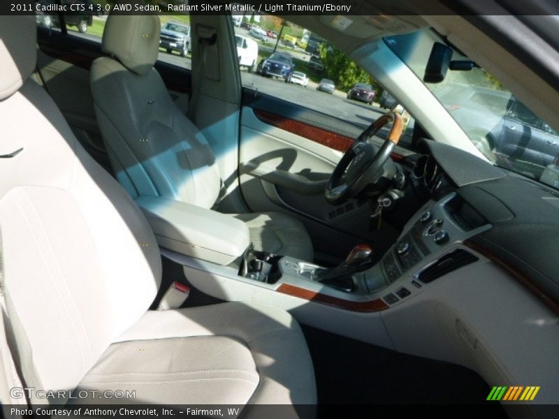 Radiant Silver Metallic / Light Titanium/Ebony 2011 Cadillac CTS 4 3.0 AWD Sedan