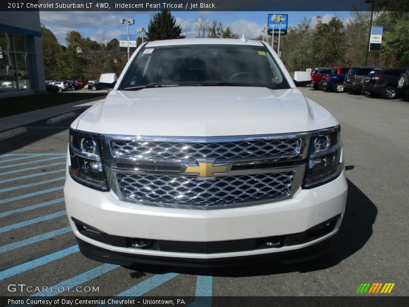 Iridescent Pearl Tricoat / Jet Black 2017 Chevrolet Suburban LT 4WD