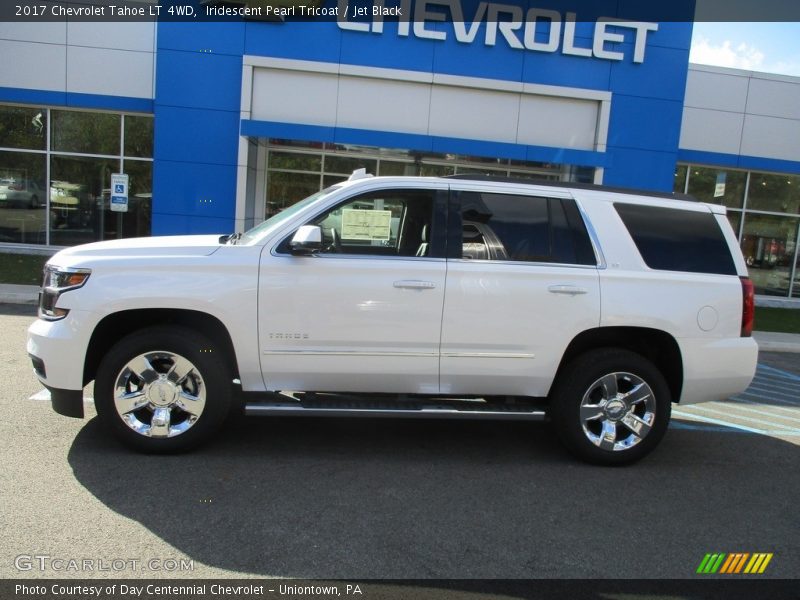 Iridescent Pearl Tricoat / Jet Black 2017 Chevrolet Tahoe LT 4WD