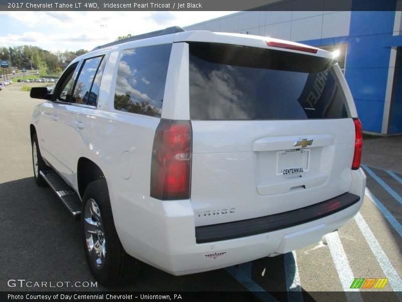 Iridescent Pearl Tricoat / Jet Black 2017 Chevrolet Tahoe LT 4WD